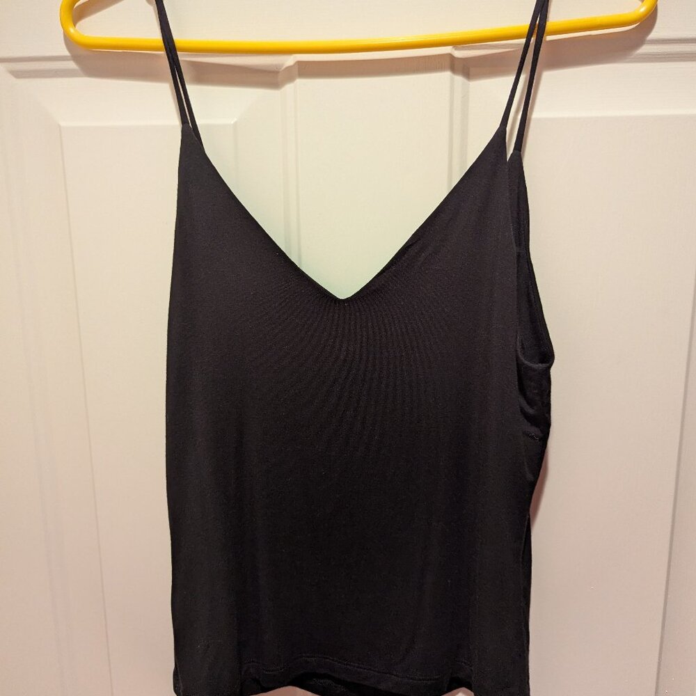Final Touch Black Top, Size Large